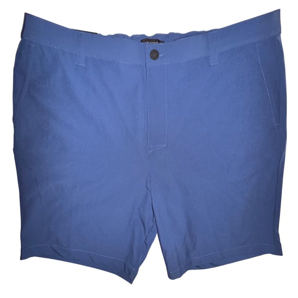 Mens Size 40 Blue Golf Shorts Banana Republic Wicking Elastic Band New Chino